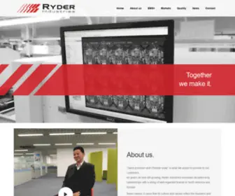 Ryderems.com(Ryder) Screenshot