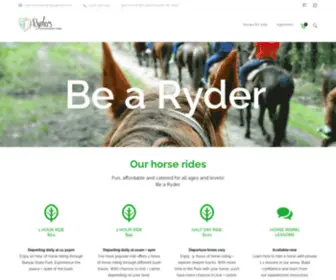 Rydershorseriding.com.au(Ryders Horse Riding Tours) Screenshot