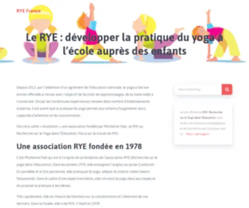 Rye-France.fr(RYE France) Screenshot