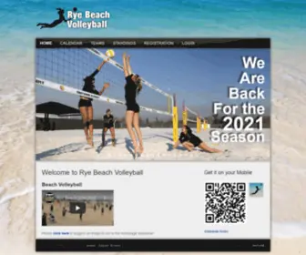 Ryebeachvolleyball.com(Rye Beach Volleyball) Screenshot