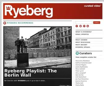 Ryeberg.com(Ryeberg Curated Video) Screenshot