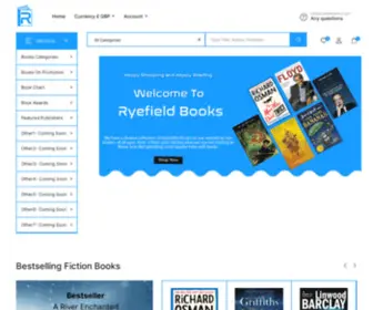 Ryefieldbooks.com(Buy Cheap Books Online for Sale) Screenshot