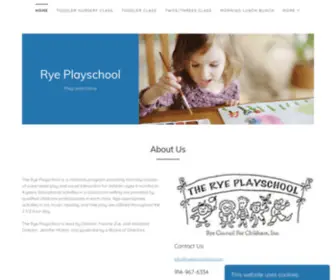 Ryeplayschool.com(Rye Playschool) Screenshot