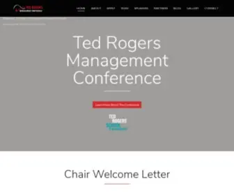 Ryersontrmc.ca(Ted Rogers Management Conference) Screenshot