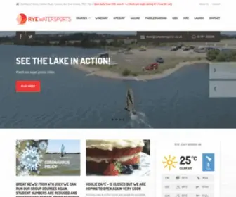 Ryewatersports.co.uk(Kitesurfing windsurfing sailing courses) Screenshot