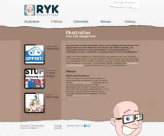 RYK.nl(Illustraties voor elke gelegenheid) Screenshot