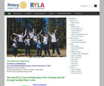 Ryla5320.org(RYLA) Screenshot