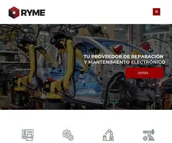 Ryme.mx(Reparacion y Mantenimiento Electronico) Screenshot