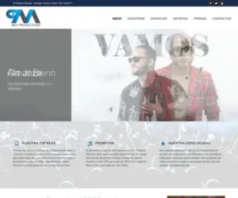 RYMproductions.com(Manejando Artista Con Calidad) Screenshot