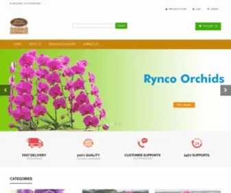 RYncoorchids.com(Rynco Orchids Online Shopping Cart) Screenshot