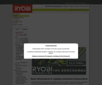 Ryobi.hu(AkkumulĂĄtoros) Screenshot