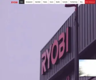Ryobidiecasting.com(Ryobi) Screenshot