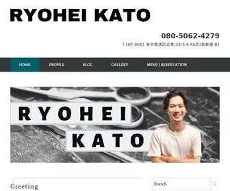 Ryohei-Kato.com(メンズカット) Screenshot