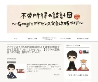 Ryousuke9.com(Googleアドセンスで不労所得を掴むため) Screenshot