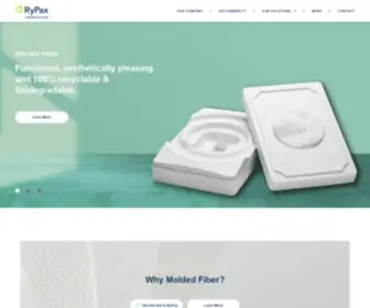 Rypax.com(Sustainable Molded Fiber Packaging Solutions) Screenshot