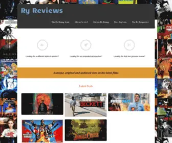 Ryreviews.com(Movie Reviews by Ryan W) Screenshot