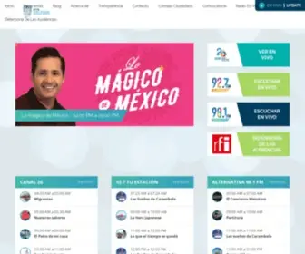 Ryta.com.mx(Radio y Televisión de Aguascalientes) Screenshot