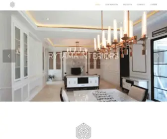 Rytamainteriors.com(Jasa Desain & Kontraktor Interior Bandung Jakarta) Screenshot