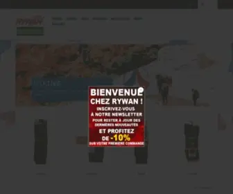 Rywan.com(RYWAN & Estex chaussettes techniques pour le sport) Screenshot