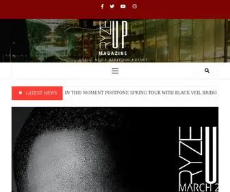 Ryze-UP.com(We are an online magazine and Social Media Marketing agency) Screenshot