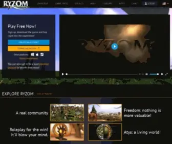 Ryzom.com(Free to Play Open) Screenshot