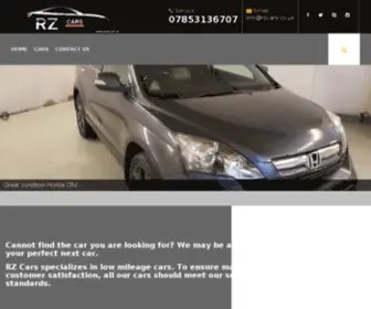 Rzcars.co.uk(Used Cars for sale by owner) Screenshot