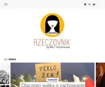 Rzeczovnik.pl(Feminizm, popkultura i koszulki w paski) Screenshot