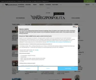 Rzeczpospolita.pl(Serwis internetowy Rzeczpospolitej) Screenshot