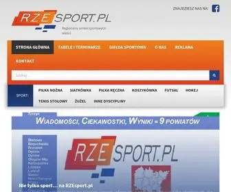 Rzesport.pl(Informacje sportowe Rzeszów) Screenshot
