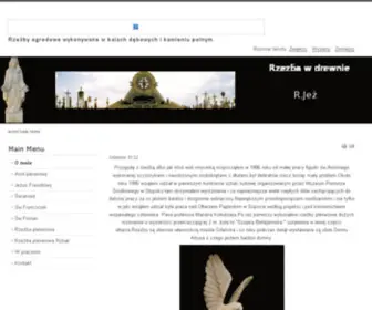 Rzezbajez.com.pl(Rzeźba) Screenshot