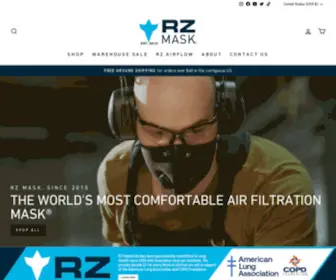 Rzmask.com(RZ Mask) Screenshot