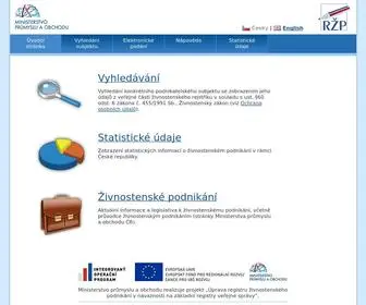 RZP.cz(Registr) Screenshot