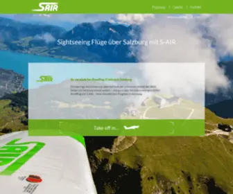 S-Air.at(Rundflüge Salzburg) Screenshot