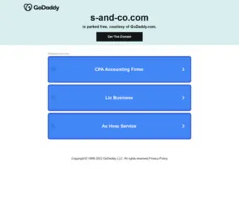 S-AND-CO.com(S AND CO) Screenshot