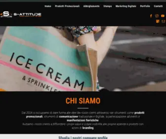 S-Attitude.com(S-Attitude Srl abbigliamento, gadget, prodotti promozionali) Screenshot