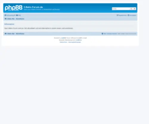 S-Bahn-Forum.de(Information) Screenshot