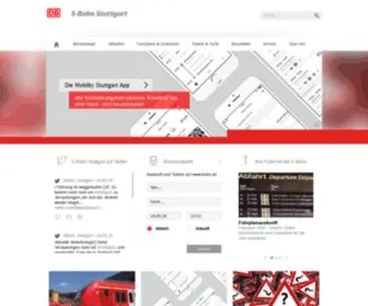 S-Bahn-Stuttgart.de(S-Bahn Stuttgart) Screenshot