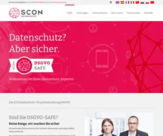 S-Con.de(Compliance, Datenschutz und Informationssicherheit) Screenshot