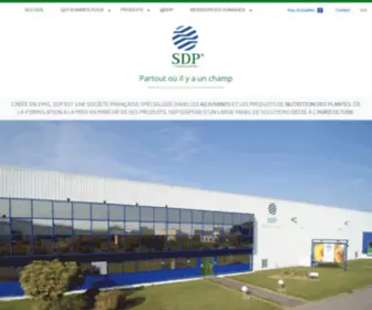 S-D-P.fr(Adjuvants, Nutrition Foliaire, Fertilisation du Sol et Services pour l'Agriculture) Screenshot