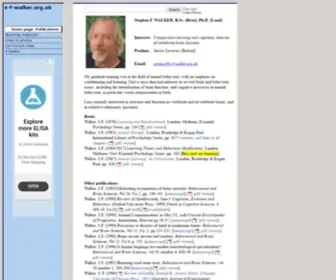 S-F-Walker.org.uk(Stephen Walker) Screenshot
