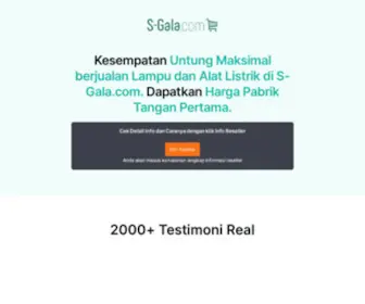 S-Gala.com(S Gala) Screenshot