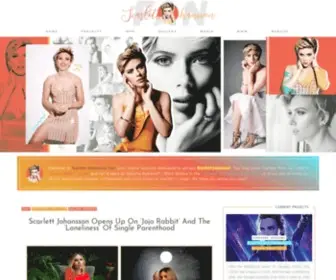 S-Johansson.org(Scarlett Johansson Fan) Screenshot