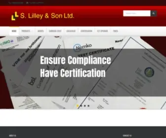 S-Lilley.co.uk(We’re a leading family) Screenshot