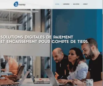 S-Money.fr(Solutions digitales de paiement et encaissement pour compte de tiers) Screenshot