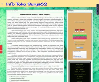 S-Surya62.blogspot.com(Info Toko Surya62) Screenshot