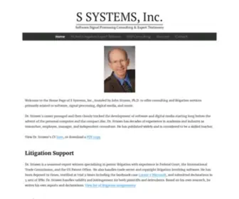 S-SYstems-INC.com(John Strawn) Screenshot