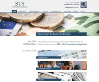 S-T-Services.com(Soltrx Transaction Services GmbH) Screenshot