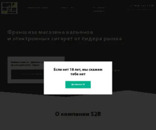 S2Bfranshiza.ru(Этот) Screenshot