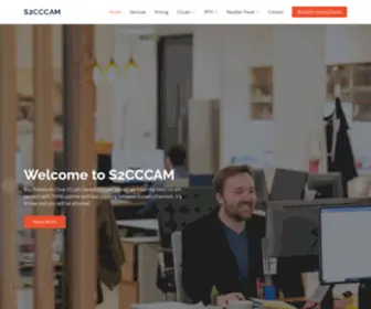 S2CCCam.com(Best Super Fast HD Cline Reseller Panel Multiple Satellites Sky Uk CCcam HotBird SkyNet VideoCon Airtel Dishtv CCcam Server) Screenshot