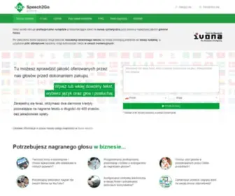 S2G-Online.pl(Ivona online) Screenshot